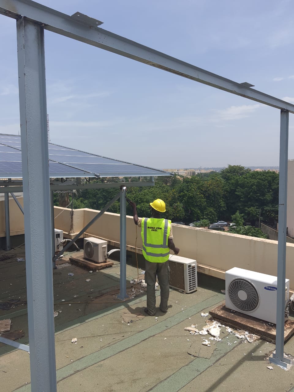 Projet MOHA COM - Construction infrastructure Mali